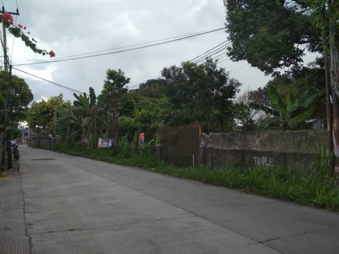 Tanah dijual di Jl. Raya Tapos Cibinon Bogor